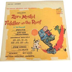 Fiddler on the Roof; LP Zero Mostell 1964
